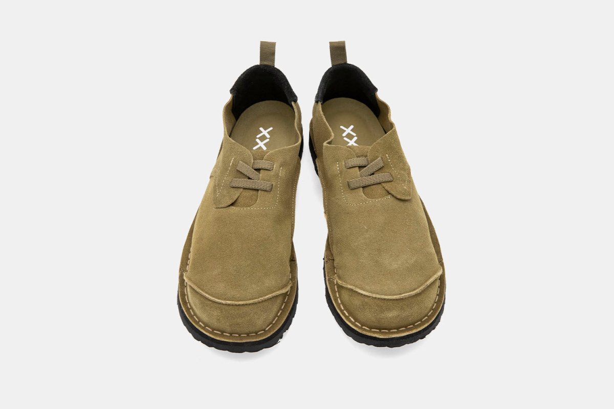 Shoes - Alpargata Barefoot Hombre - Oni Suede Verde - BESTIAS