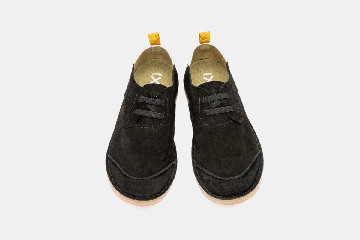 Shoes - Alpargata Mujer - Oni Suede Black - BESTIAS