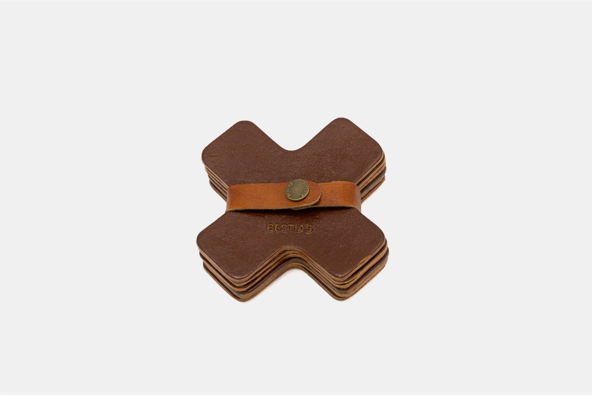 - Kit Posavasos X - Brown - BESTIAS