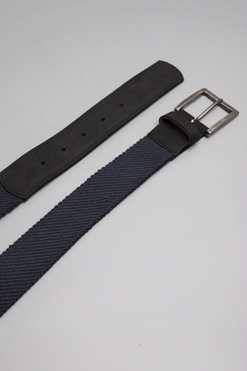 Cinturón TRENZADO AZUL/NEGRO