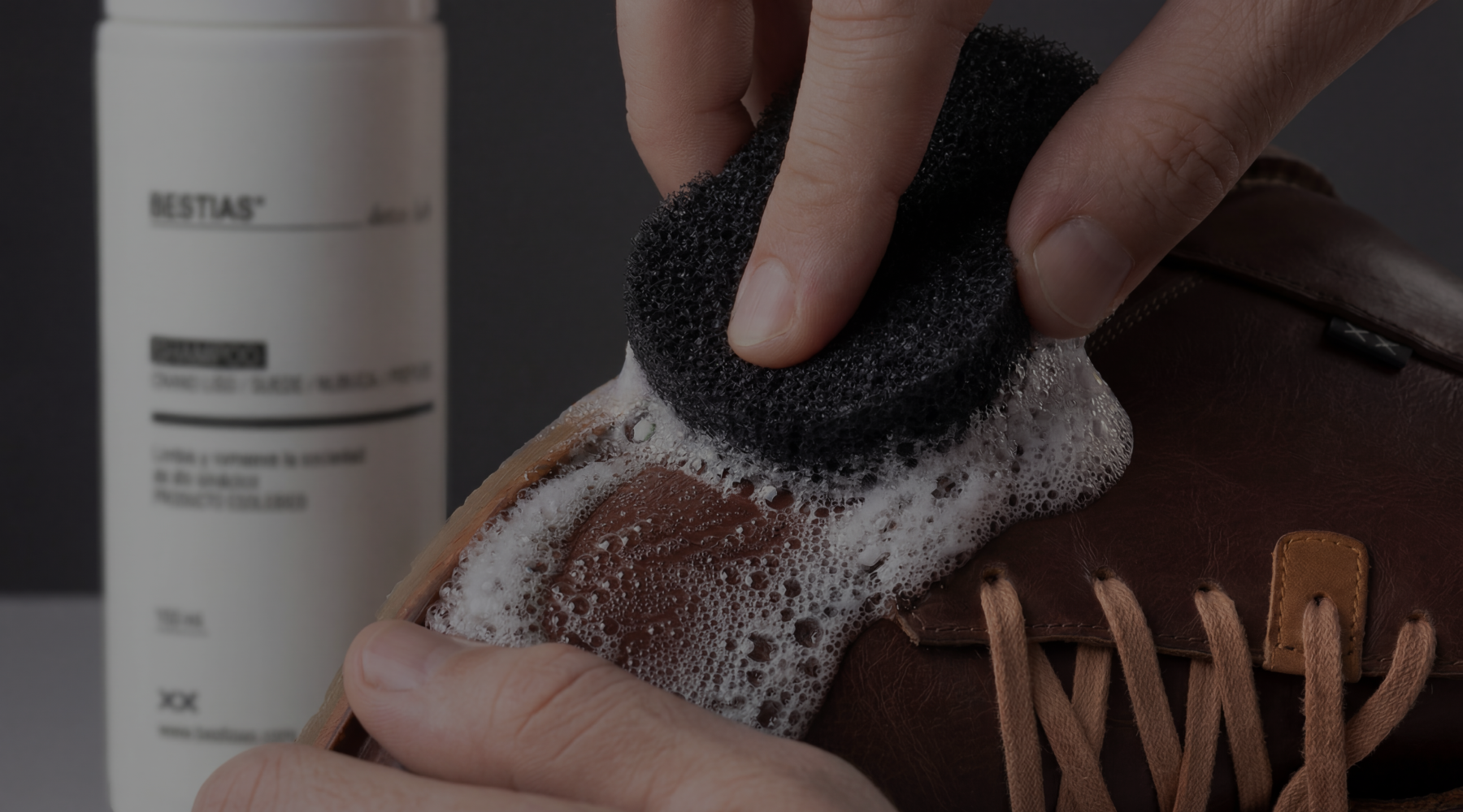 Kit de limpieza para zapatos de cuero Bestias — Detox Lab
