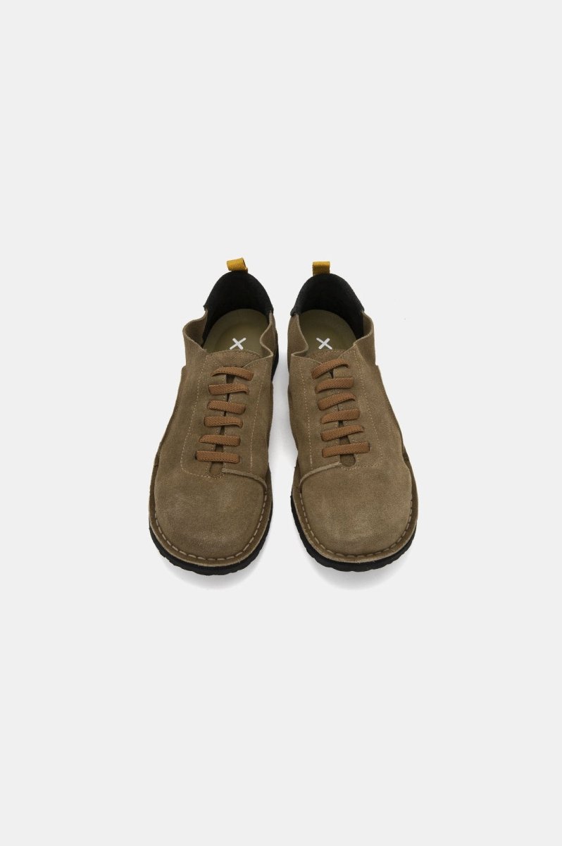 Shoes - Alpargata Barefoot Hombre - Tengu Suede Almendra - BESTIAS