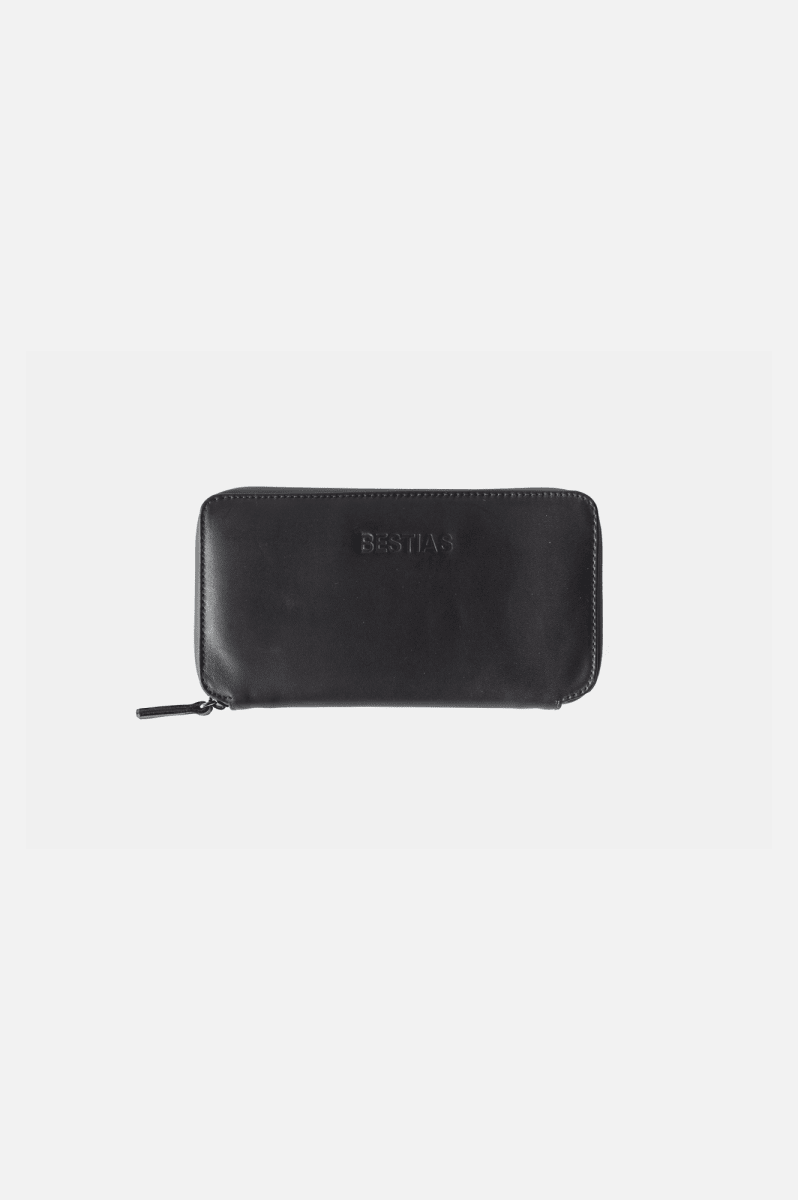Clothing Accessories - Billetera - Zip Black - BESTIAS