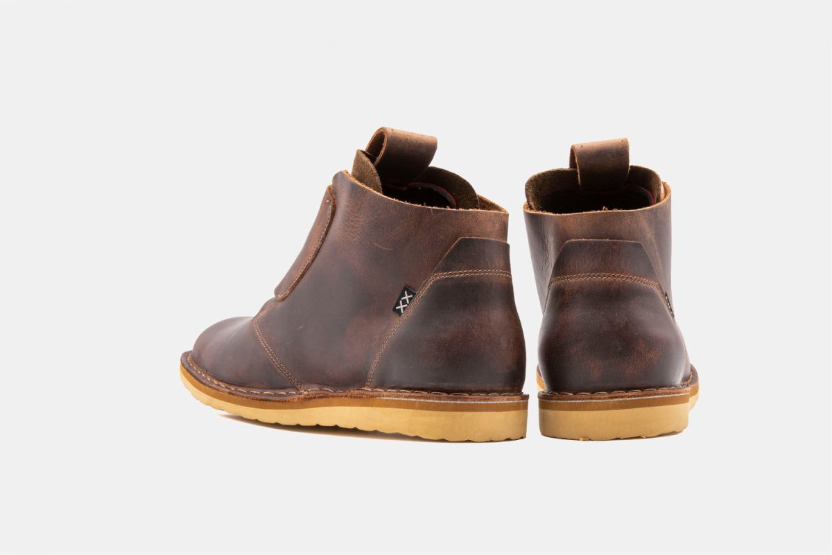 Shoes - Botín Hombre - Dingo Pull Up Brown - BESTIAS