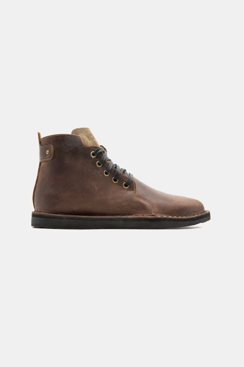 Shoes - Botín Hombre - Pegaso Pull Up Brown - BESTIAS