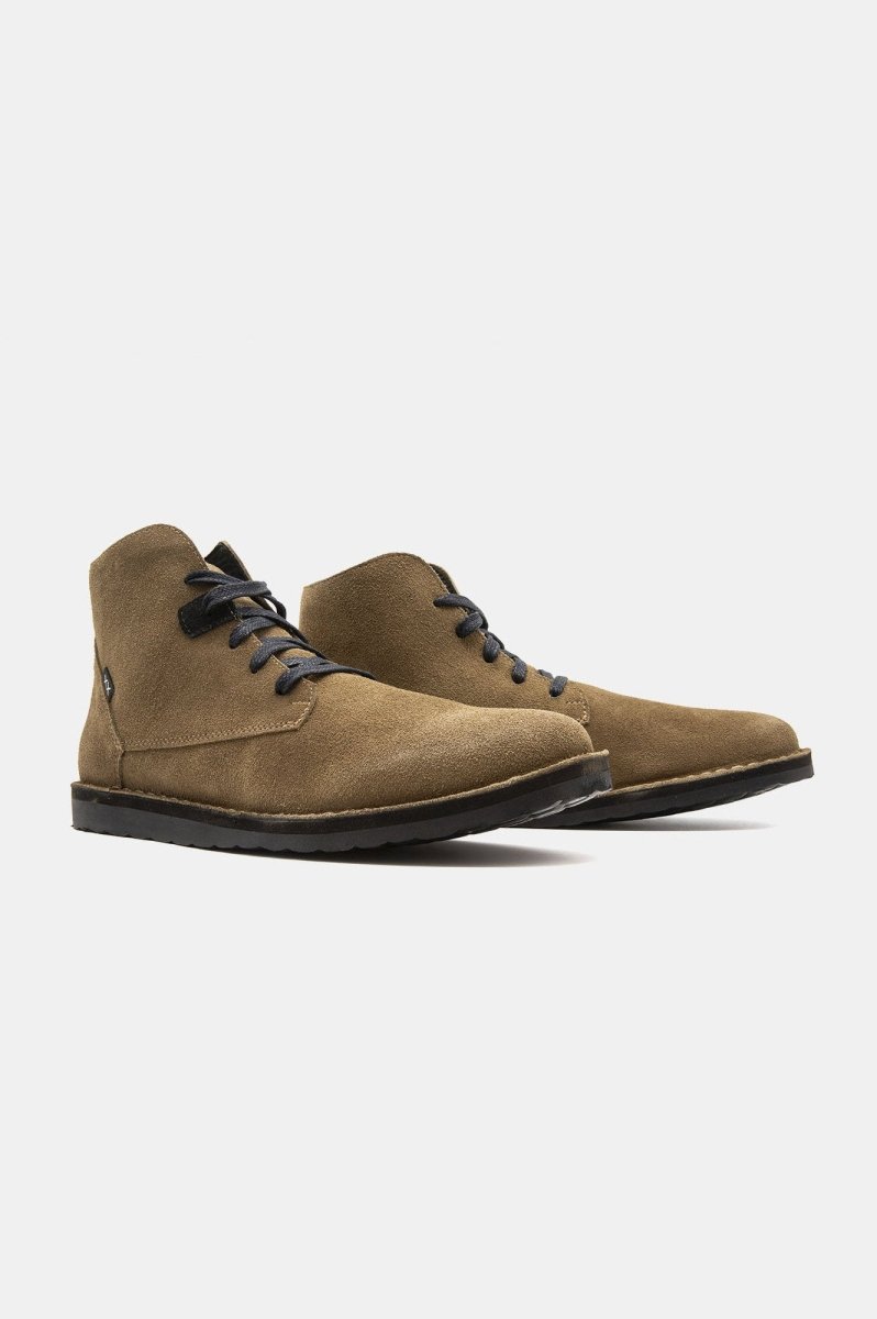 Shoes - Botín Hombre - Pudú Hi Suede Almendra - BESTIAS