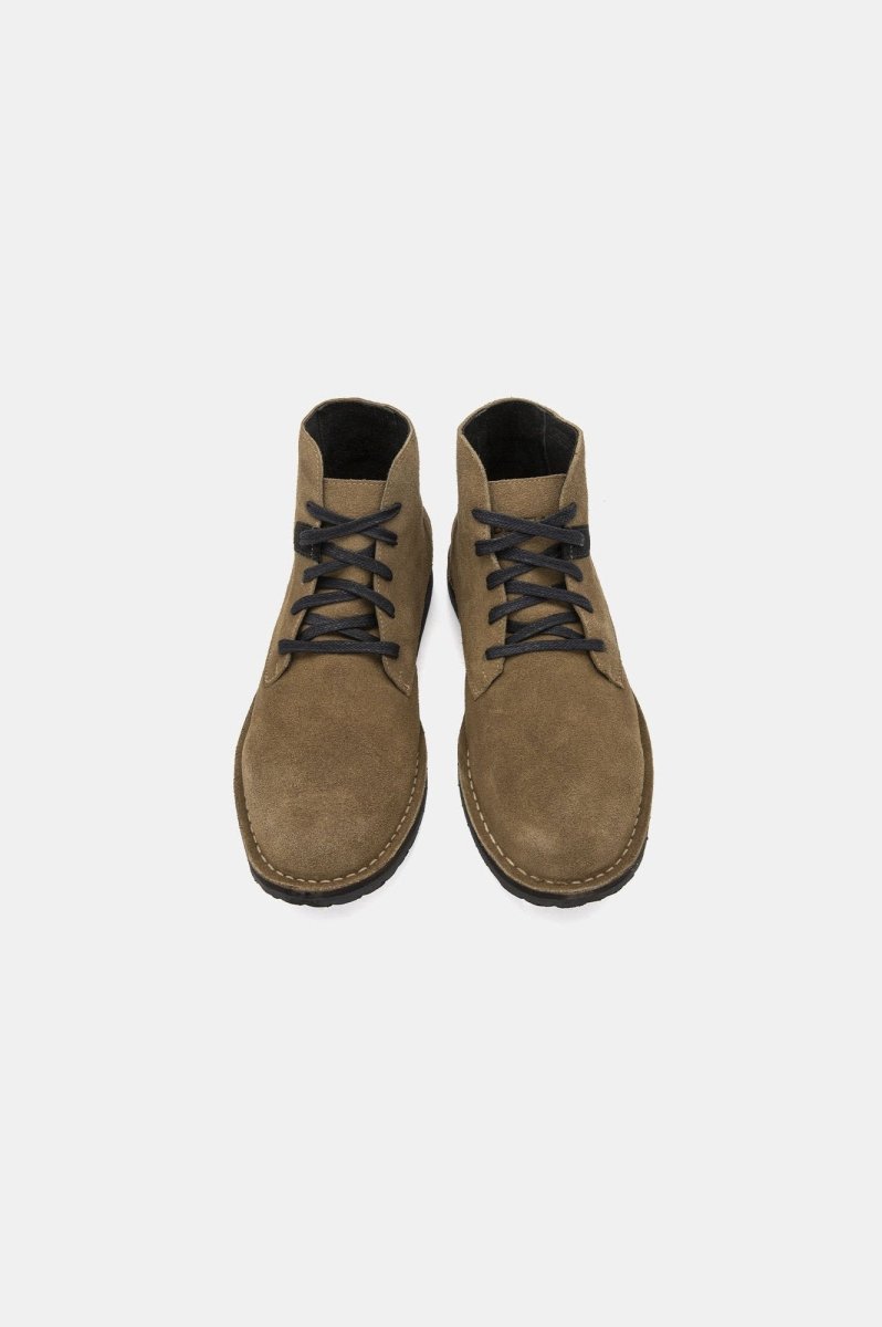 Shoes - Botín Hombre - Pudú Hi Suede Almendra - BESTIAS