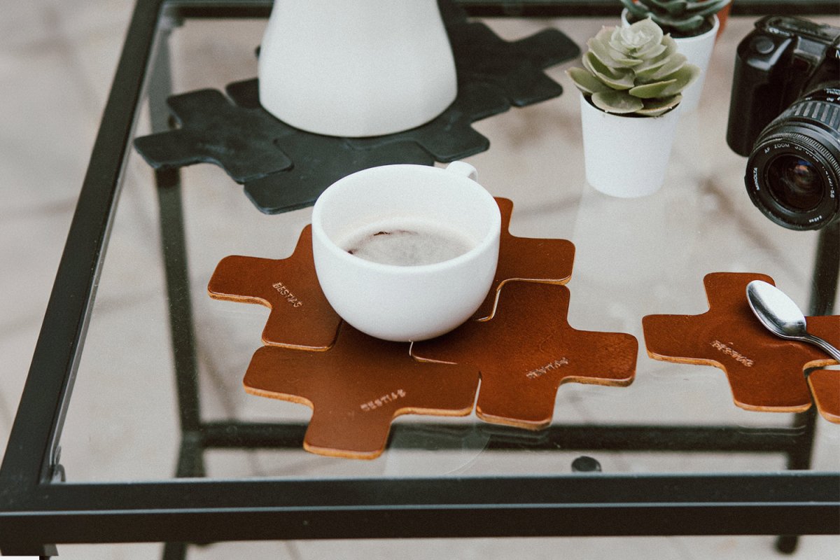 Kit Posavasos X - Brown — Bestias