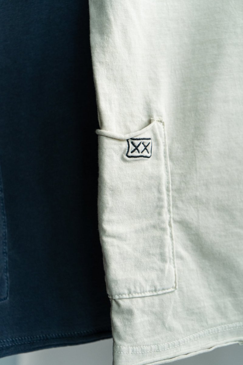 Polera Basic Pocket - Algodon Arena — Bestias