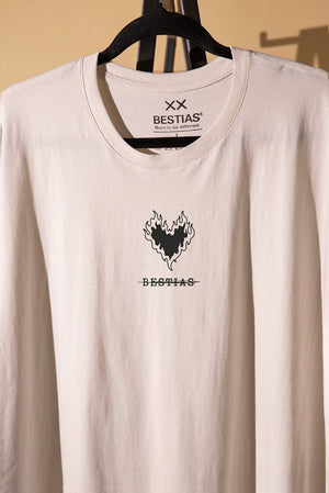  - Polera Manga Corta - Heart - BESTIAS