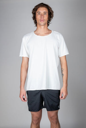  - Polera Playera Algodón Orgánico - Off White - BESTIAS