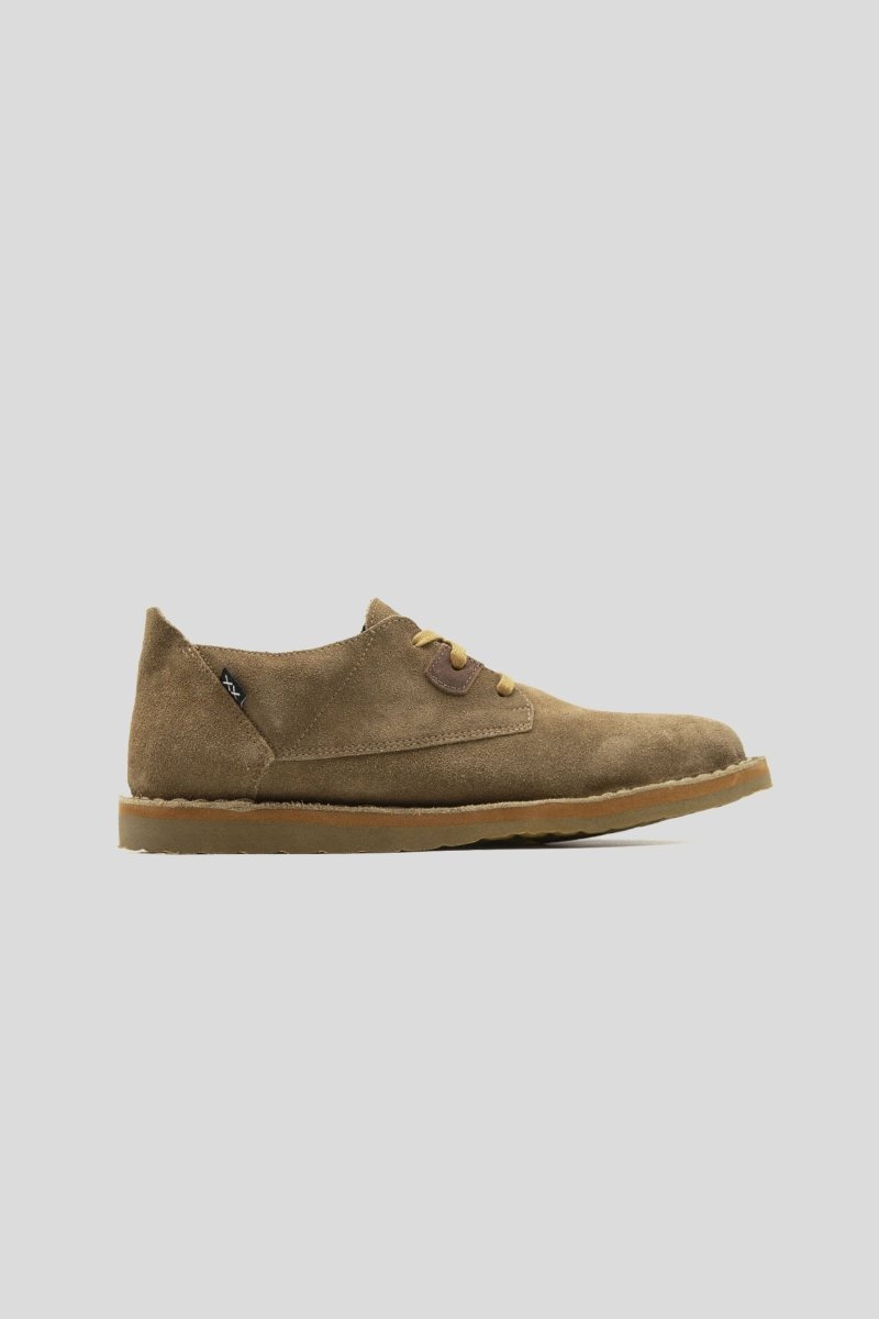 Shoes - Pudú Low | Suede Almendra - BESTIAS