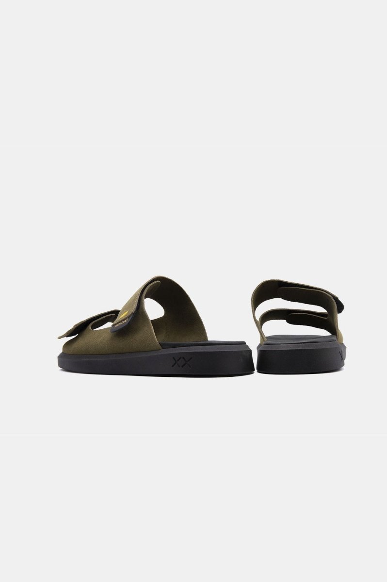 Shoes - Sandalia Hombre - Pantai Suede Oliva - BESTIAS