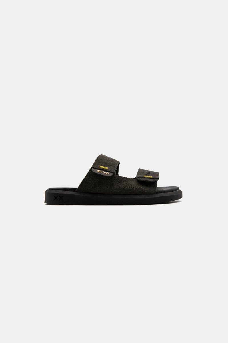 Shoes - Sandalia Hombre - Pantai Suede Onyx - BESTIAS
