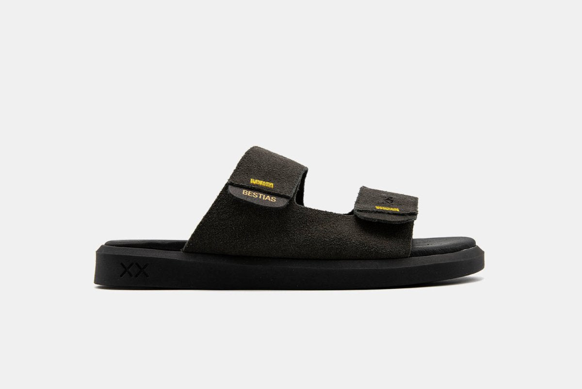 Shoes - Sandalia Hombre - Pantai Suede Onyx - BESTIAS