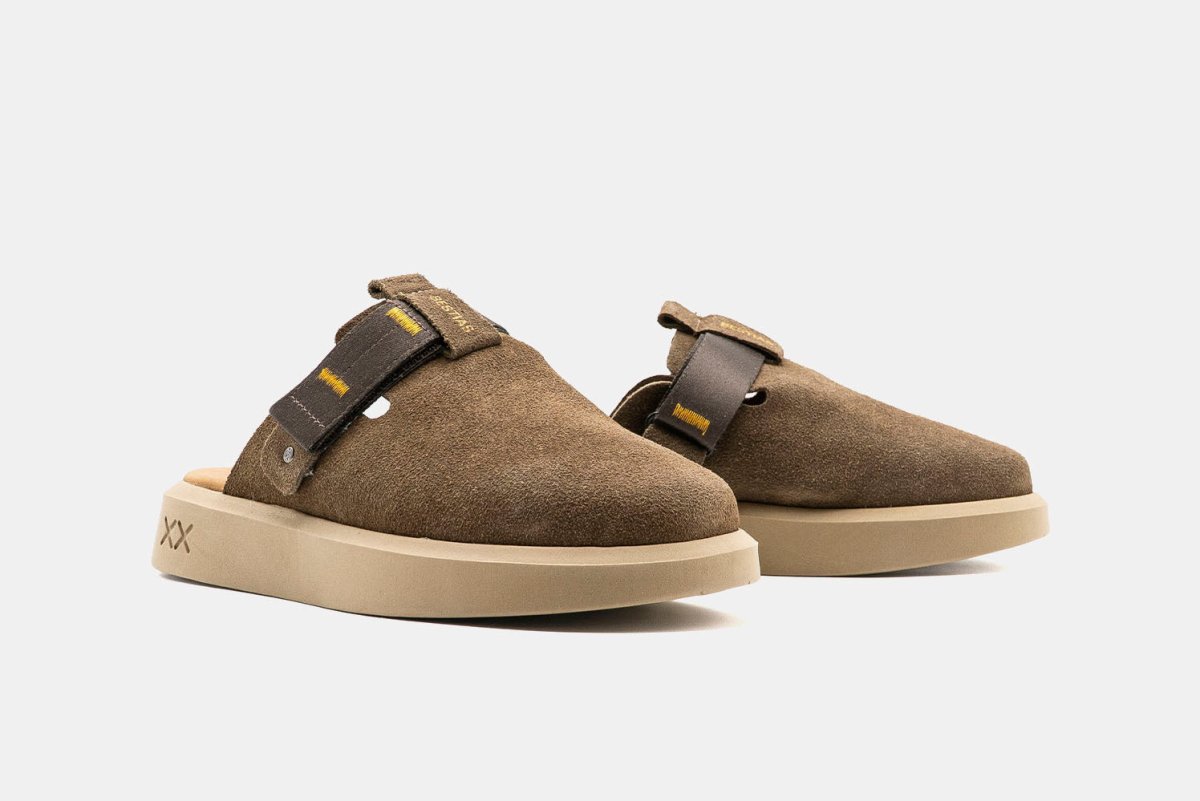 Shoes - Sueco Mujer - Oso Suede Castor - BESTIAS