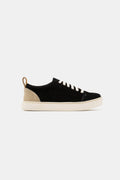 Shoes - Zapatilla Mujer - Cayman Low Suede Black - BESTIAS