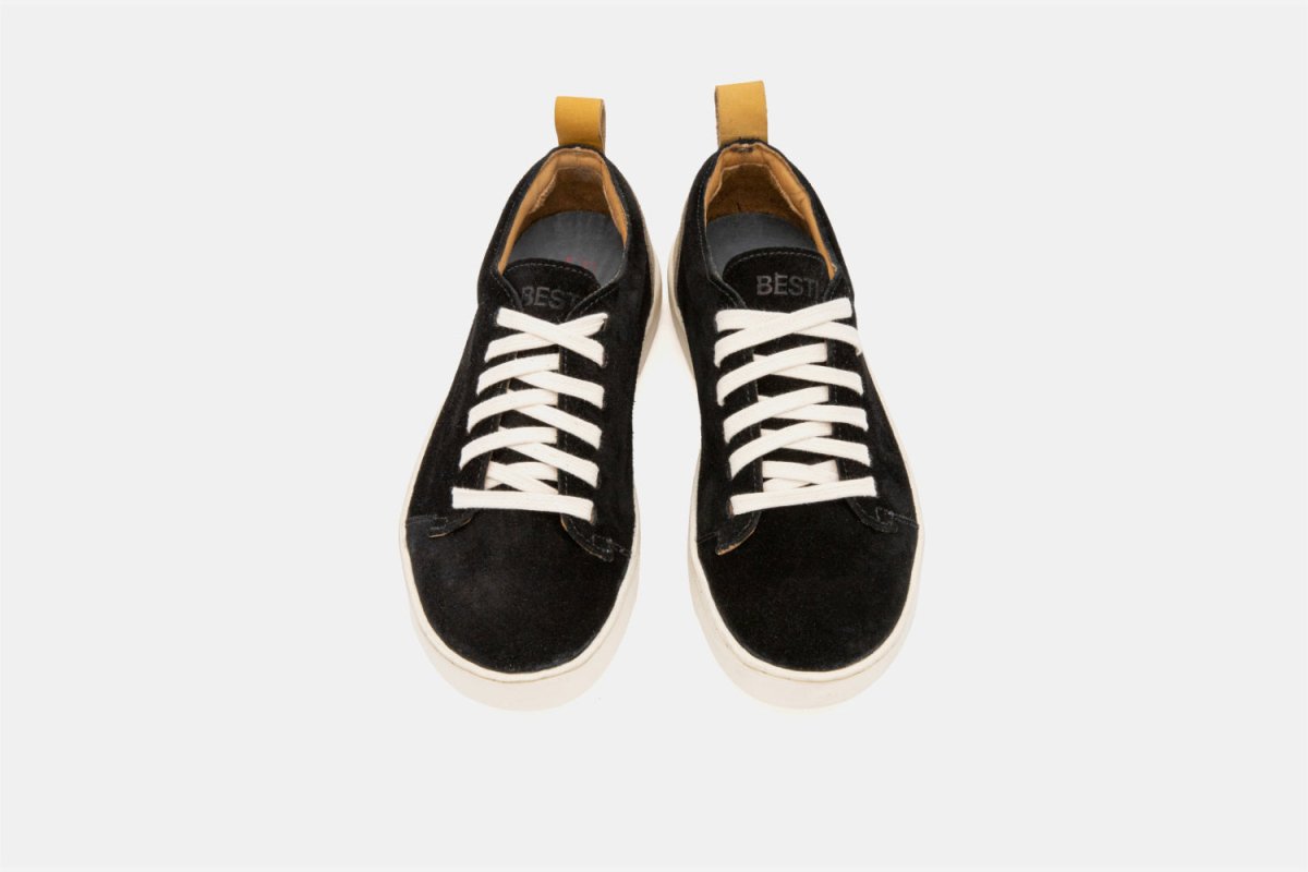 Shoes - Zapatilla Mujer - Cayman Low Suede Black - BESTIAS