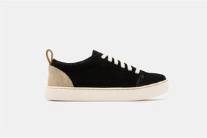 Shoes - Zapatilla Mujer - Cayman Low Suede Black - BESTIAS