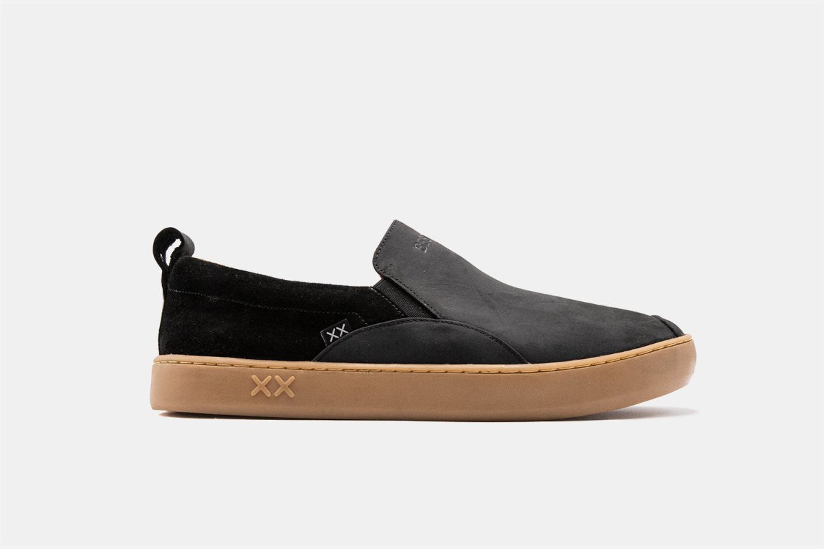 Shoes - Zapatilla Slip - On Hombre - Capitan Black / Gum - BESTIAS