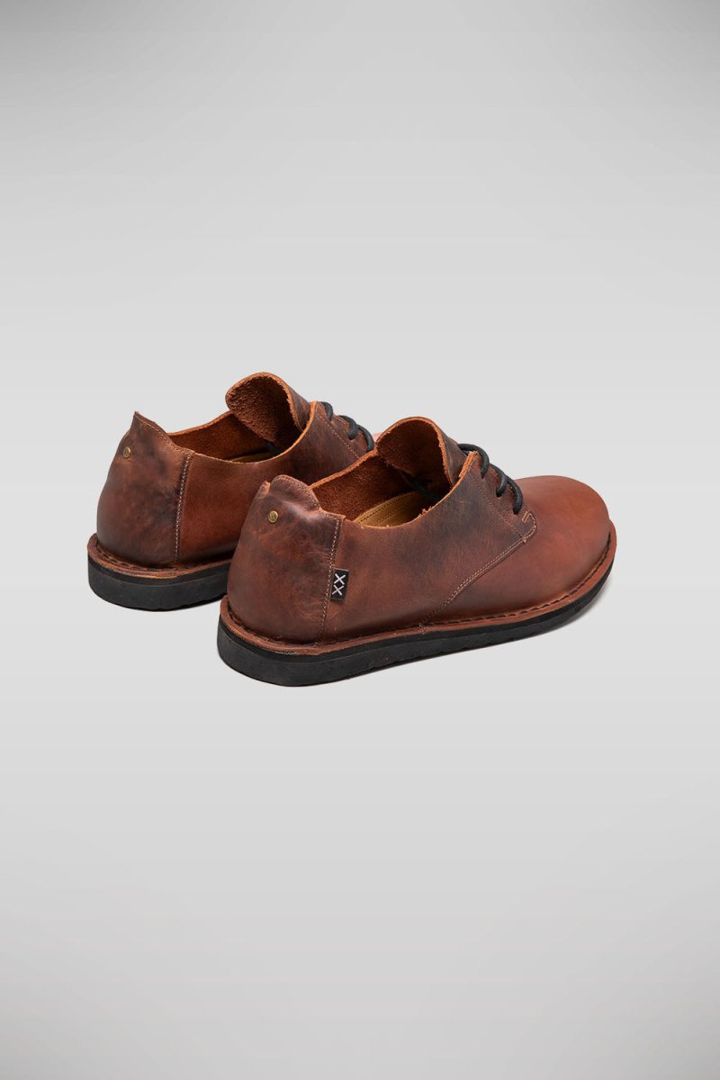 Zapato Hombre - Angur Pull Up Brown — Bestias