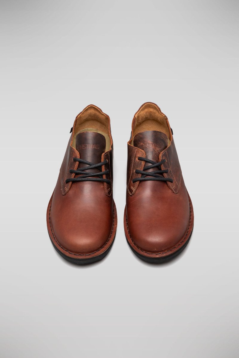 Zapato Hombre - Angur Pull Up Brown — Bestias