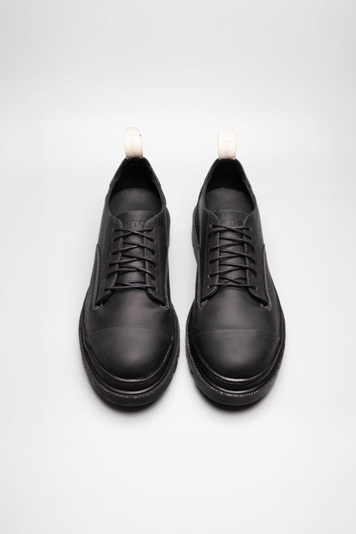 Shoes - Zapato Hombre - Buho Black Graso - BESTIAS