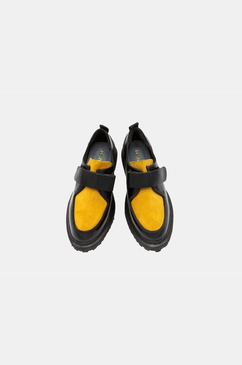 Shoes - Zapato Mujer - Viszla Black / Mostaza - BESTIAS