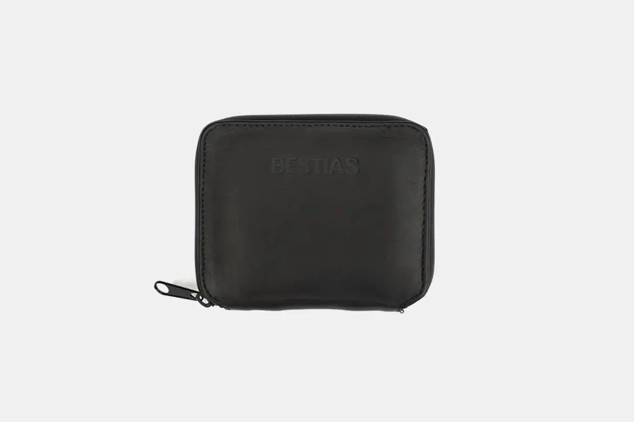 Clothing Accessories - Billetera - Mini Zip Black - BESTIAS