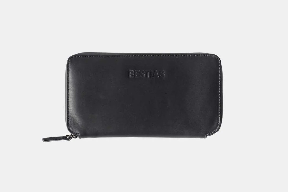 Clothing Accessories - Billetera - Zip Black - BESTIAS