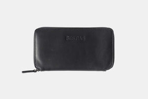 Clothing Accessories - Billetera - Zip Black - BESTIAS