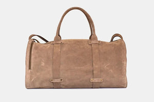 Clothing Accessories - Bolso de Cuero - Wiken Suede Taupe - BESTIAS