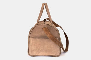 Clothing Accessories - Bolso de Cuero - Wiken Suede Taupe - BESTIAS