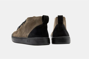 Shoes - Zapatilla Hombre - Cayman Hi- Suede Pluton / Black - BESTIAS